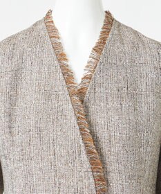 23区 【エステータ】リネンミックスツイード ジャケット