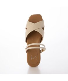 ing <ing>クロスベルトストラップサンダル