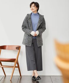 J.PRESS LADIES S 【洗える】アルガンシルク ワイドパンツ