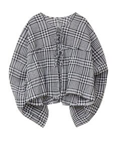 earth music&ecology ワッシャードロスト羽織りシャツ