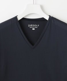 23区GOLF 【MEN】【吸水速乾・UVケア】３０ｄインナー Vネックカットソー