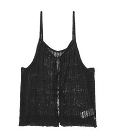 CRAFT STANDARD BOUTIQUE ノットヤーン透かしビスチェ
