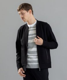 JOSEPH HOMME 【LEON 掲載】＜オリジナル素材＞ ライトタックジャージー ジップアップブルゾン