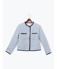 Te chichi ライトツイードバイカラージャケット《2026 spring catalog item》