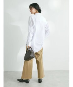 CRAFT STANDARD BOUTIQUE 裏起毛ツイルワイドパンツ