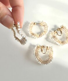 CASUMINO sweet pie 白蝶貝ピアス