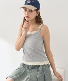 earth music&ecology レイヤードキャミソール