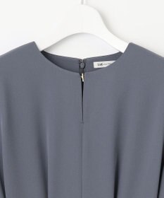 23区 【洗える】エフォートレスダブルクロス バルーンスリーブ ワンピース