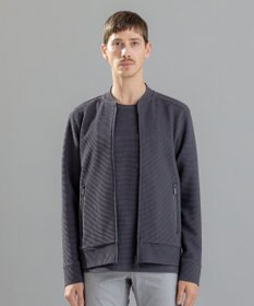 JOSEPH HOMME 【LEON 掲載】＜オリジナル素材＞ ライトタックジャージー ジップアップブルゾン