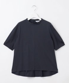 J.PRESS LADIES プレーティングジャージー ペプラム カットソー