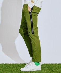PW CIRCULUS 【撥水加工/ ストレッチ】【MEN】ベンチレーション テーパードパンツ ゴルフ