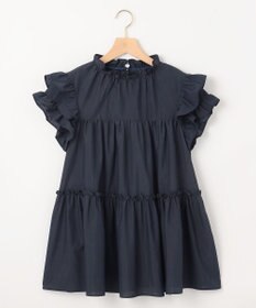 組曲 【WEB限定】ナイロンレーヨン チュニック ブラウス