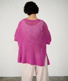 GRACE CONTINENTAL メッシュドルマン2WAYニット