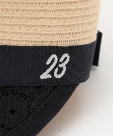 23区GOLF 大人気完売アイテムが今年も登場！【WOMEN】【洗える】ブレード×レース キャップ