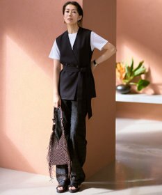 自由区 S 【カタログ掲載】ジオメトリックレース パンツ