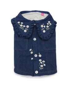 PET PARADISE ペットパラダイス 刺繍BIG襟 ジャケット 小型犬