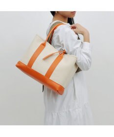 UNBILLION cachecache パーテーションキャンバストートバッグL