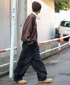 WEGO 【ユニセックス着用ITEM】ショートドロストラインプルオーバー