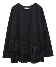 earth music&ecology フリルヘムプルオーバー