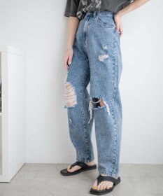 WEGO ヘビークラッシュローライズパンツ