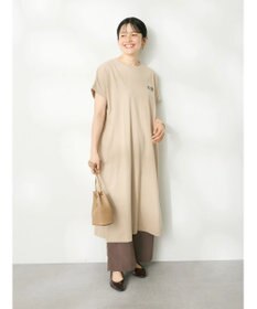 CRAFT STANDARD BOUTIQUE ヴィンテージ風天竺ワンポイントワンピース