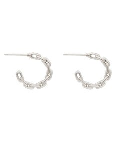 blancotokyo 【金属アレルギー対応】チェーンフープピアス GIUSTIZIA pierce