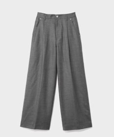 GRACE CONTINENTAL ウールワイドパンツ