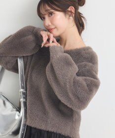 earth music&ecology Ｗフェイスシャギープルオーバー