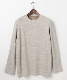 JOSEPH ABBOUD 【キングサイズ・オリジナルオーガニックコットン使用/サスティナブル/伸縮/保形性】JOE COTTON ワッフル クルーネックＴシャツ