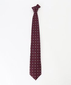 J.PRESS MEN ライトウェイトウールシルク 小紋柄ネクタイ