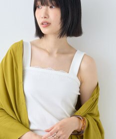 AMERICAN HOLIC レーススクエアネックタンクトップ