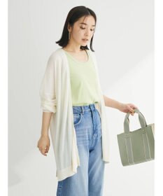 Green Parks 推しニット　ゆったりミドル丈カーディガン