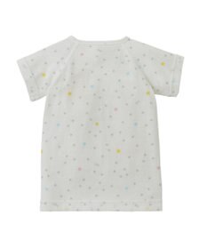 MIKI HOUSE HOT BISCUITS 【50-60cm】 メッシュ素材 総柄短肌着