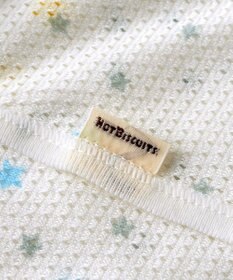 MIKI HOUSE HOT BISCUITS 【50-60cm】 メッシュ素材 総柄短肌着