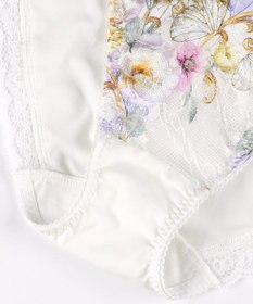 WACOAL ショーツ 【リボンブラ 脇すっきり】 BXB483とペア はきこみ丈あさめ ナイロンベア天竺素材(バック) レディース PXB183 /ワコール