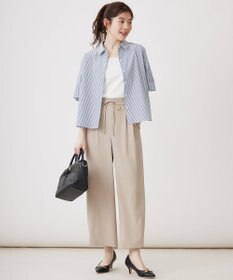 ANY SIS 【洗える】イージードロスト ワイドパンツ