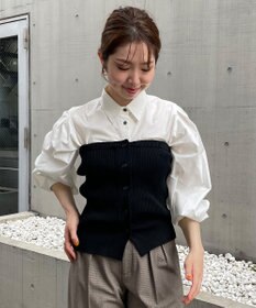 UNFILO ニットビスチェ