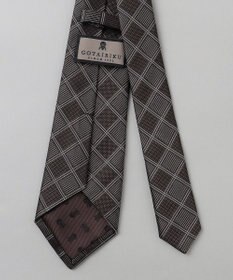 GOTAIRIKU GOTAIRIKU別注【日本製】シルク ネクタイ_格子柄