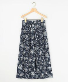 組曲 モザイクフラワープリント スカート