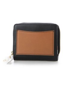 UNBILLION perche ジェムストーンチャームハーフラウンドウォレット