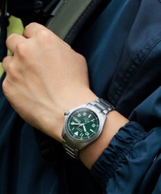 CITIZEN 【電池交換不要 デイ&デイト電波時計】スーパーチタニウム採用 エコ・ドライブ電波時計 LANDシリーズ PMD56-2951