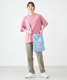 SHARE PARK LADIES 【EC限定カラーあり・UVカット・吸水速乾】カラフルロゴバックプリントＴシャツ