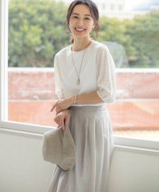 J.PRESS LADIES マーブルカーブ ネックレス