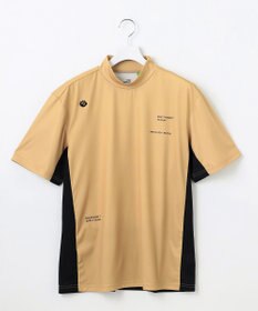 PW CIRCULUS 【吸水速乾 / UV遮蔽率96.3% UVカット / ストレッチ】【MEN】メッシュコンビモックネックT ゴルフ