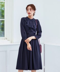 Tiaclasse 【洗える】ラッフルフリルワンピース