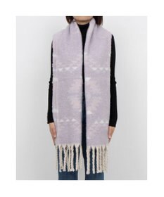 UNBILLION カシュネ cache nez / リサイクルポリオルテガ柄ジャカードストール