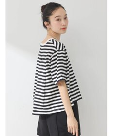 earth music&ecology バックタッククロップドＴ