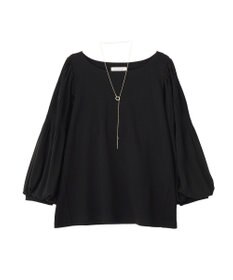 Green Parks ＳＥＴ２点　ネックレス＋マジョリカプルオーバー