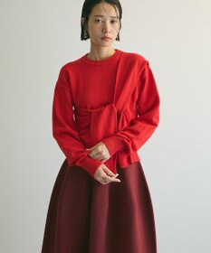 Green Parks armonia．ツイストレイヤードプルオーバー