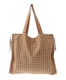 Green Parks ・ＱＵＯＮ　ギンガムリボントート